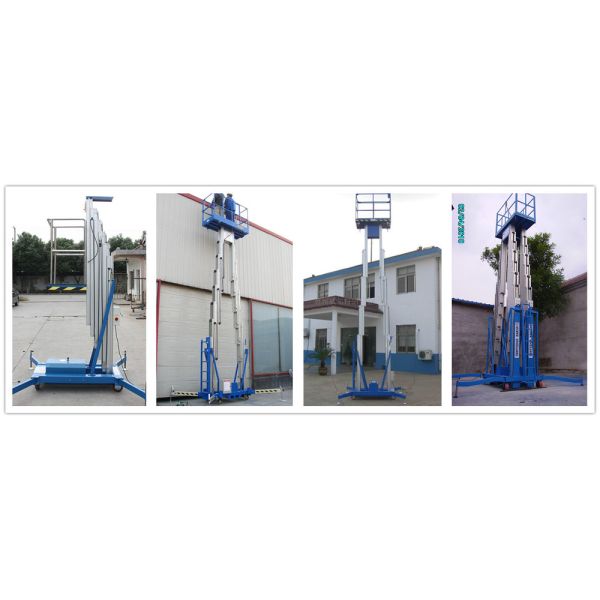 16m electrical man lift/hydraulic ladder lift/mast climbing work platform for sale