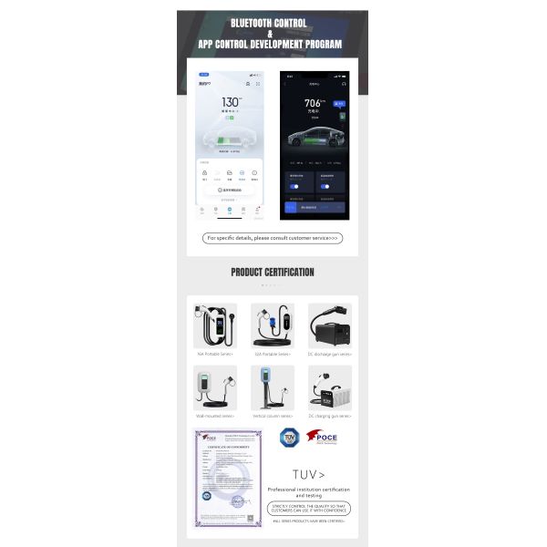 Overcurrent Protection E-Mingze 2024 Model 20kw GBT DC Fast 50A Wall Mounted EV Charger for Residential Charging Station