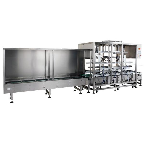 Press Plug Connection 5-Head High Speed Automatic 20L Paint Filling Machine for Bottle