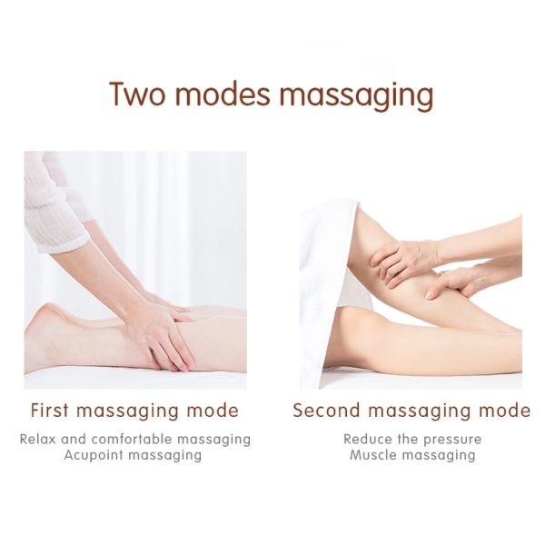 21W Electric Heating Air Compression Leg Massager Foot Leg Blood Circulation