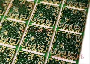 China Rigid 4 Layer PCB Half Hole Finished Thickness 0.8MM Green Solder Mask wholesale