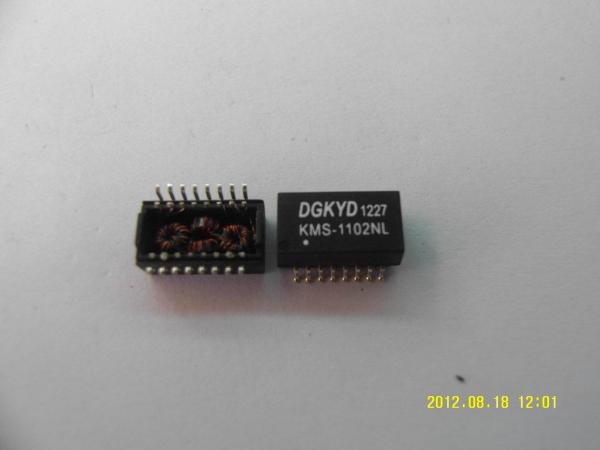 Quality Customized Safety 1500V AC Ethernet Transformer SMD 16 PIN 100BASE Filter for sale