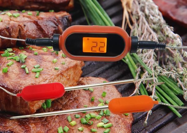 Quality Kitchen Wireless Grill Thermometer Mobile Operated With APP Smart Alarm for sale