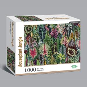 China Custom Cardboard 1000pcs Fine Art Puzzle Family Jigsaw Puzzle Toys wholesale