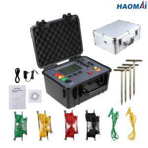 China 30 Kiloohm Earth Ground Resistance Testing Equipment Ultraportable With LCD Display wholesale