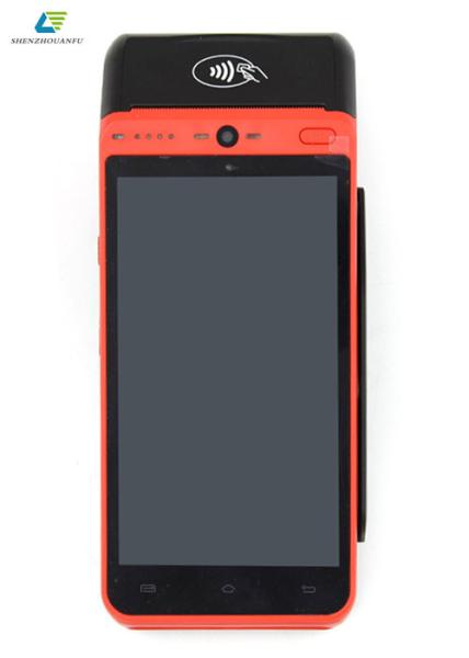 Quality Lithium Battery Pos Android Machine Swiping Card Android Touch Pos for sale