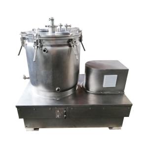 China Subzero Solvent Extraction Basket Centrifuge / Batch Type CBD Oil Extraction Centrifuge wholesale
