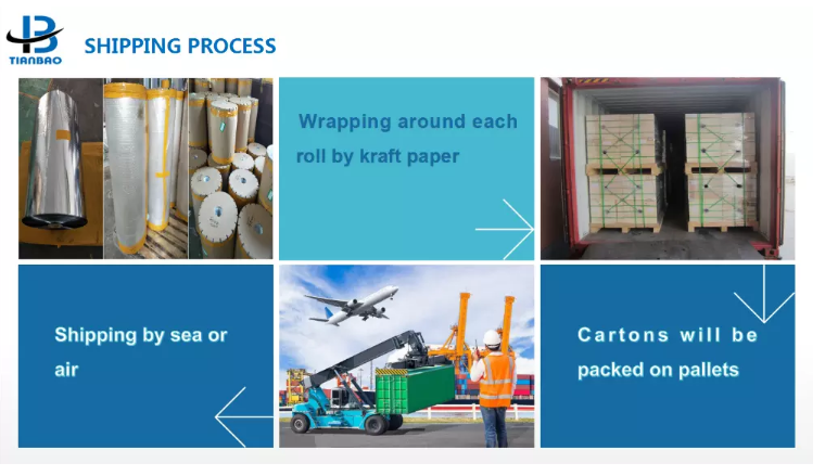 Craft Packaging Metalized CPP Film with CPP Material Manufactured