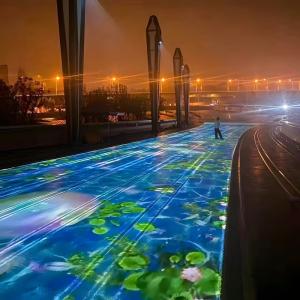 China Multi-Channel Interactive Floor Projection For Festivals Outdoor Events In Parks wholesale