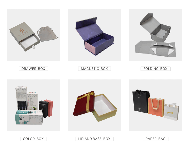 Custom Order Slim Paper Cardboard Drawer Gift Box with Foam Insert and Glossy Lamination