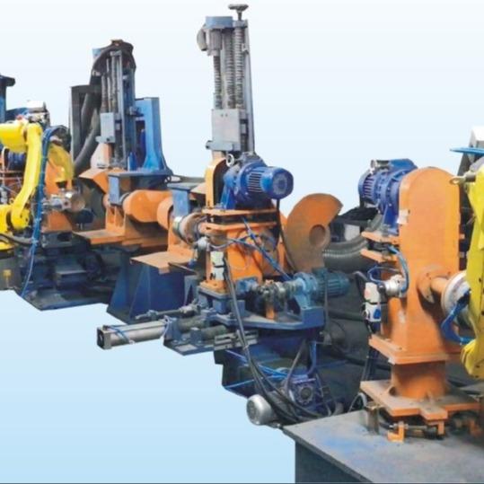 Quality High efficiency Single Head Horizontal Auto Production Line Outer Polishing Machine for cookware for sale