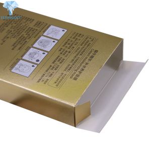 China Disposable 2mm 3mm Gold Flat Pack Cardboard Boxes Spot UV wholesale