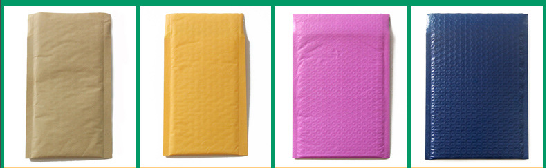 Custom Logo Wrap Bubble Sealing Mailing Bag Padded Wrap Envelope Bubble Mailer