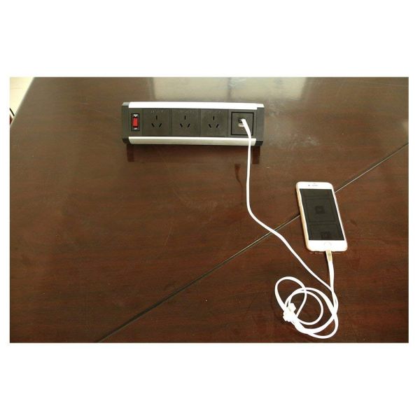 OEM Desktop Power Strip Removable Customized Color CE Certificate Proved