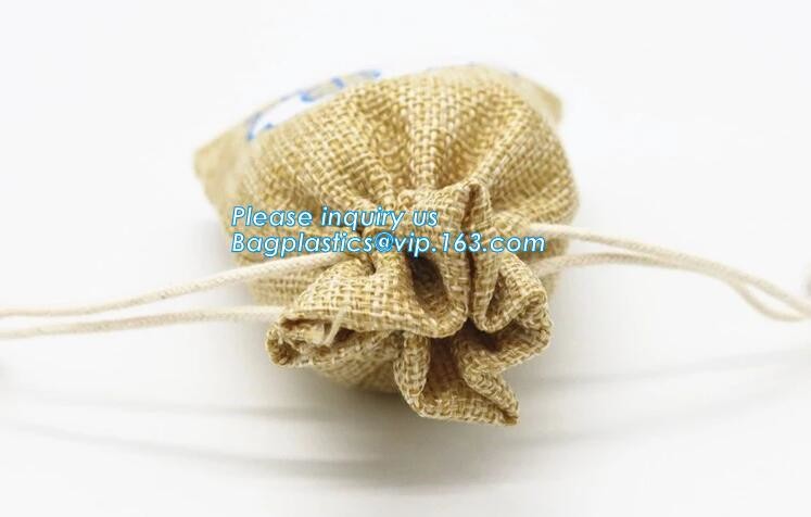 JUTE STORAGE BASKET WITH COTTON ROPE HANDLES,Burlap fabric jute toy storage basket for home storage organization bagease