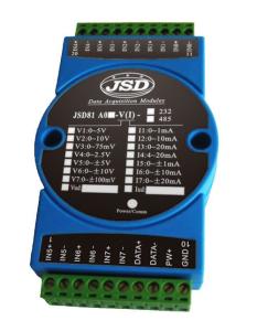 China 8-ch current/voltage signal to RS485/RS232 converter (A/D Converter) wholesale