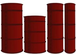China Strong Construction Formwork System Round Column Formwork SGS Approved wholesale
