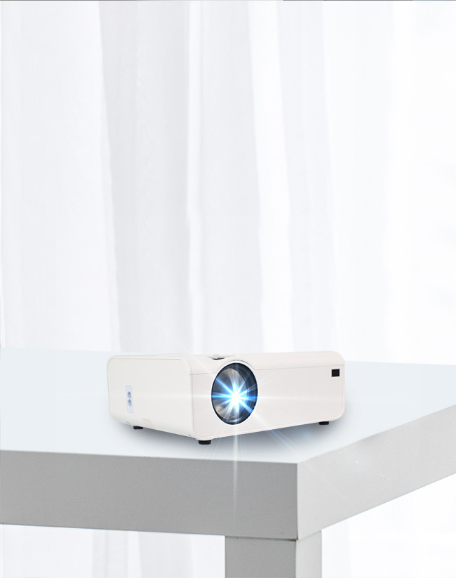 1920*1080p Keystone Correction Portable Lcd Projector Built In 3w Speakers
