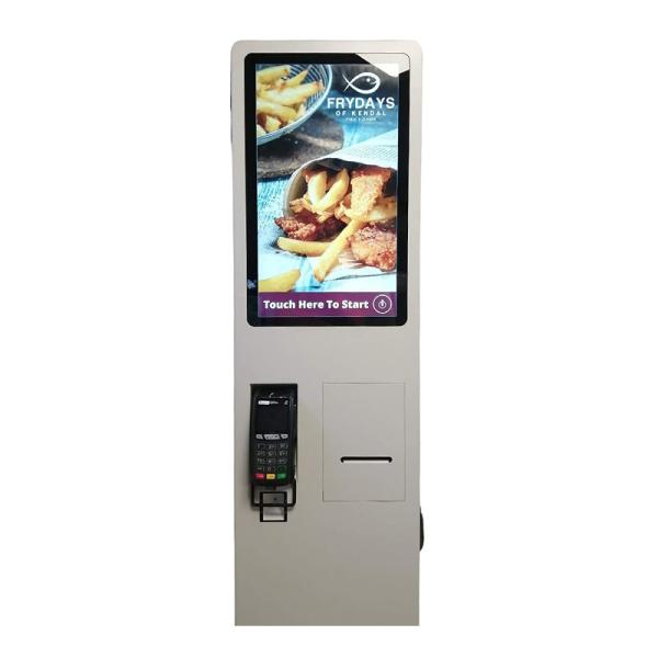 Quality Linux Operating System 27 Inch Self Order Kiosk For Mc Donald'S KFC for sale