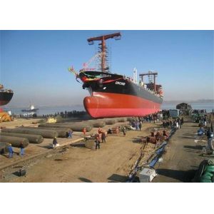 China Launching / Landing Marine Rubber Airbag With Optimized Structural Layout wholesale
