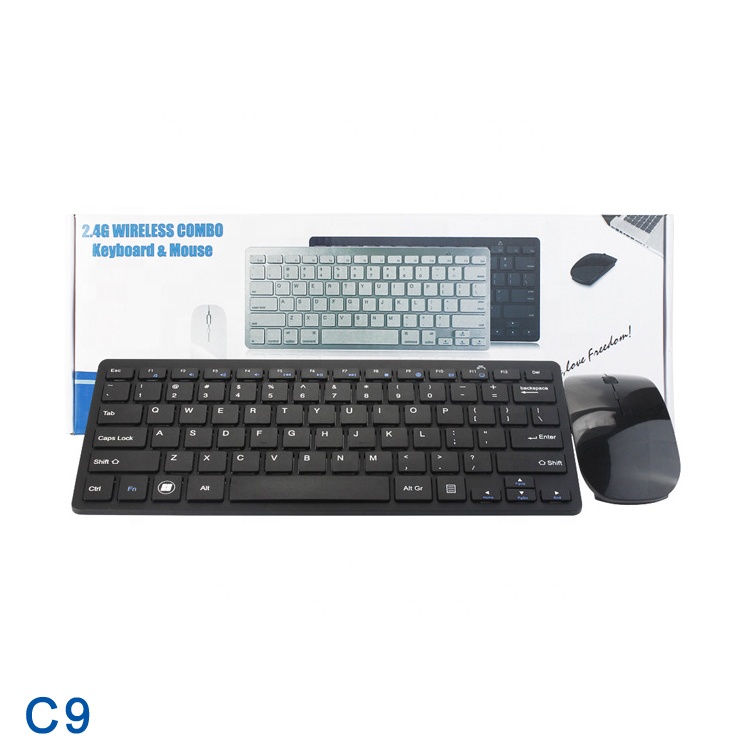 Lightweight Super Slim Keyboard Mouse Combo For Laptop Computer