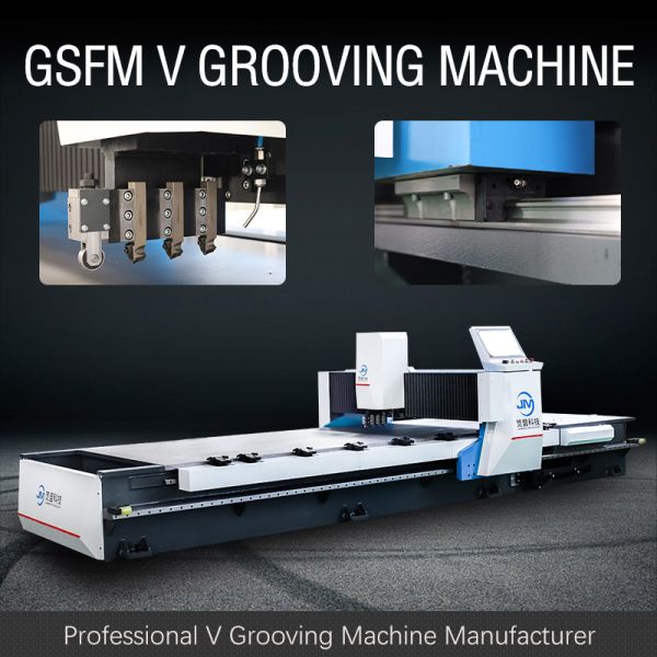 120m/Min High Speed V Grooving Machine For Skateboard Stainless Steel Decoration
