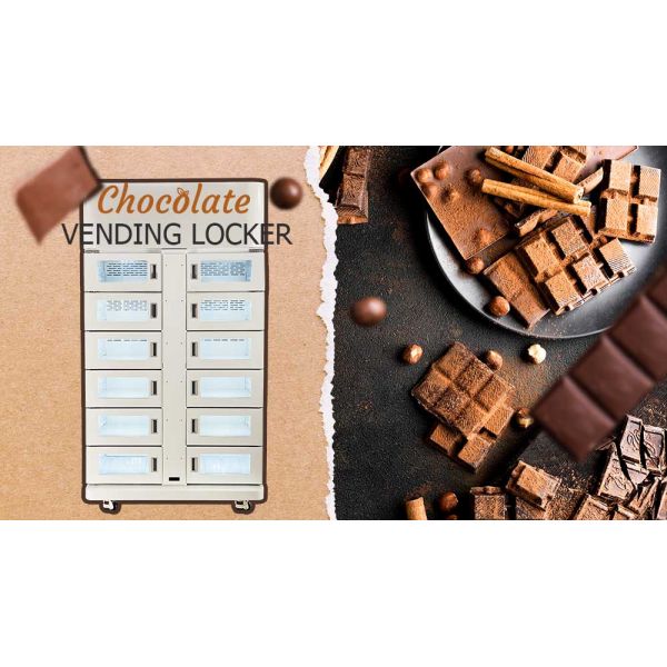Winnsen Eletronic Smart Cooling Food Chocolate Vending Locker With Remote