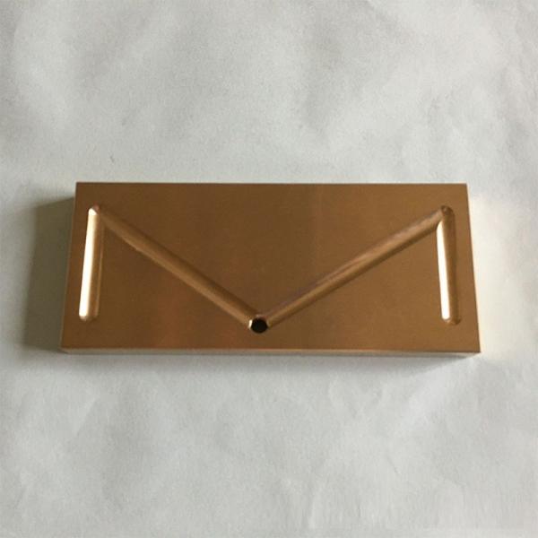 Quality Metric Oilless Wear Plate Graphite Plugged Bronze CNC Processing for sale