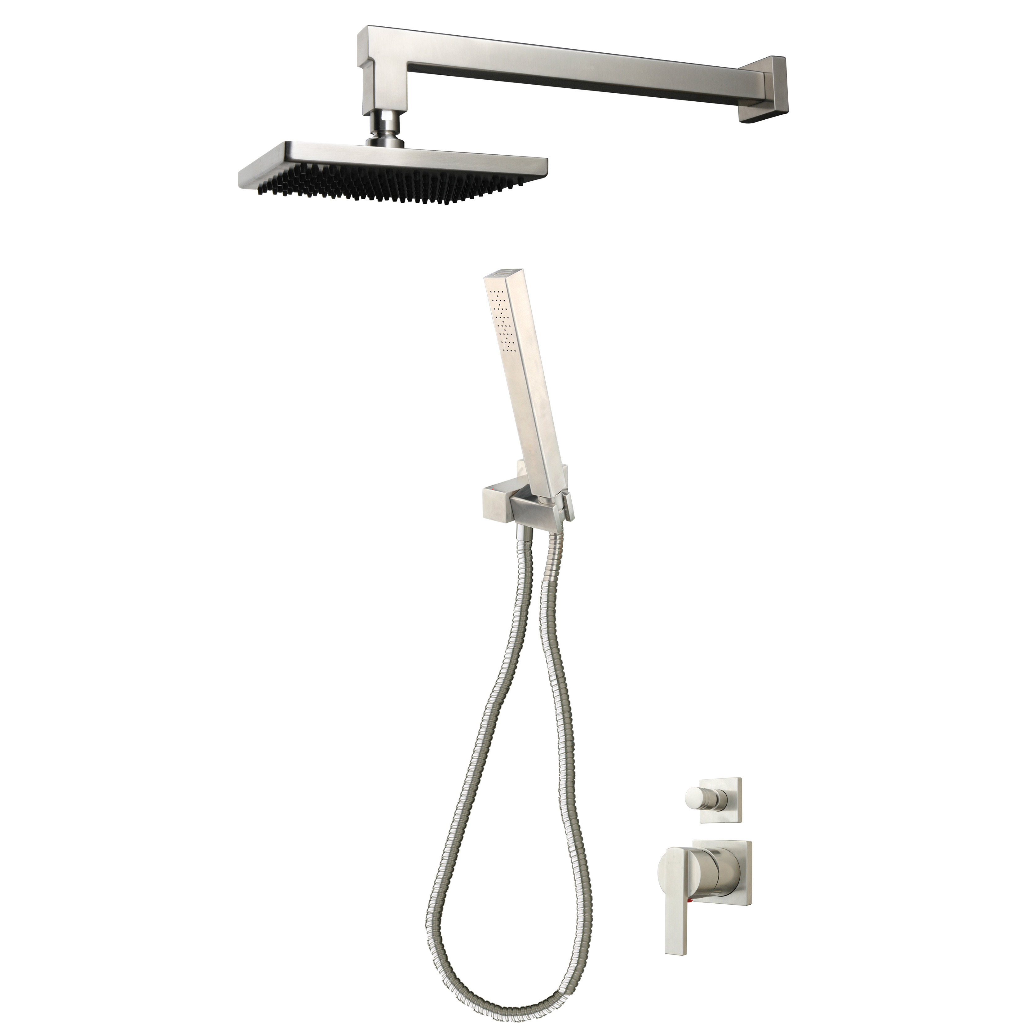 China SENTO water saving stainless steel faucets bathroom shower tap wholesale