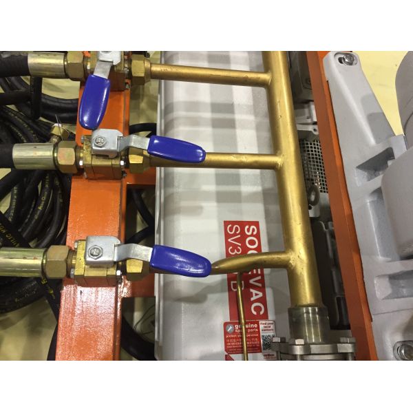 3-Channel, 300l/S Vacuum Unit, Vacuum Pumping And Inflation, DN20 Pipeline [KSCZ-1080/300]