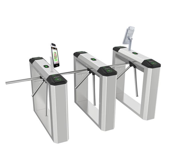 Quality Facial Recognition Access Control tripod turnstile gate entrance Automatic for sale