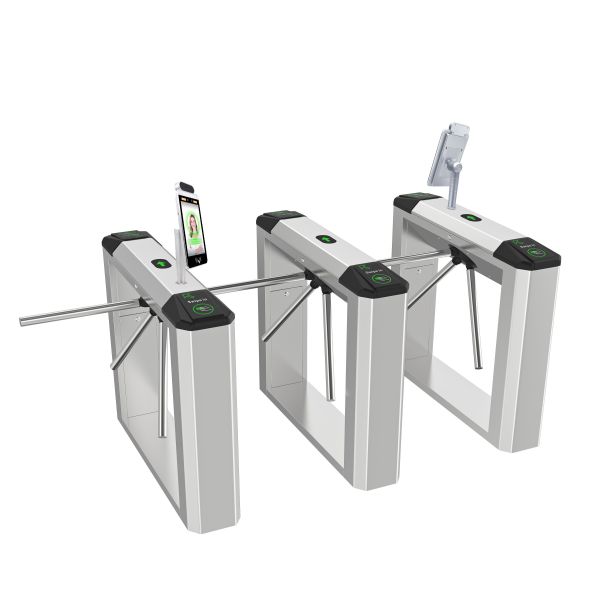 Sus 304 Tripod Turnstile Gate Waist Height Akt303 Access Control System