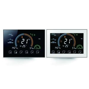 China EU LCD Tuya Air Conditioner Home Assistant Touch Screen Temperature Controller wholesale