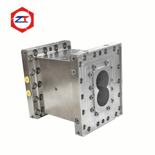 Quality Screw And Barrel For Plastic Pipe PVC Profile Sheet Direct Compound Barrel Center Distance 60mm Extruder Barrel for sale