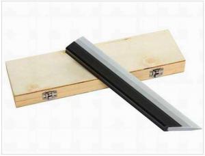 China Carbon Steel Metal Measuring Tools 200 MM  Knife Straight Edges Rulers wholesale