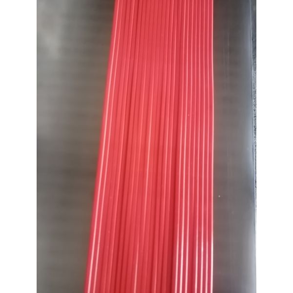Offset Printing Machine Parts 137 polar cutting sticks Size 10x4.5x1380mm Red Color