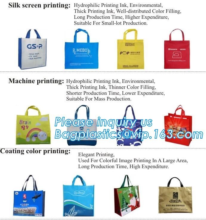 custom pp laminated non woven bags china pp woven bag hot sale in alibaba china, customized logo ready-made non woven ba