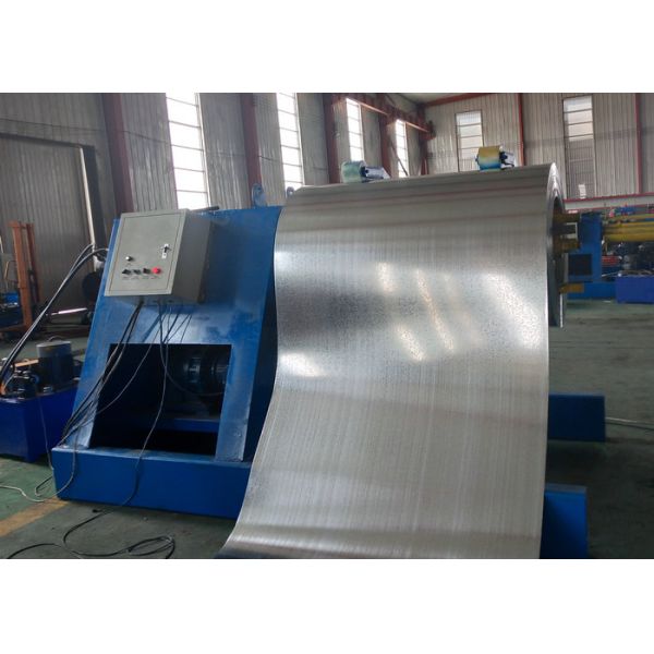 High Speed Max 25-30m/Min Roof Sheet Cold Roll Forming Machine Hydraulic Cutting Type