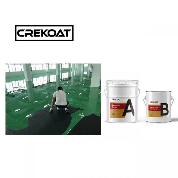 Quality Bright Scratch Resistant Floor Paint Seamless Clear Epoxy Floor Coating 3mm for sale