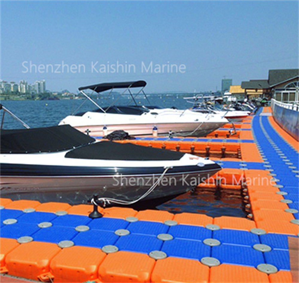 Eco-Friendly Modular Floating Dock Provides Stable Platform For Marina Jet Ski Floating Pontoon