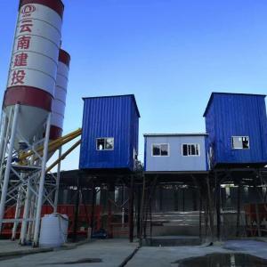 China JS750 Twin-shaft Concrete Mixer Full Automatic Ready Mixed Portable Batching Plant on sale