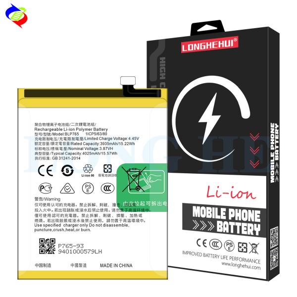 Quality Stock BLP765 4025mAh Battery for OPPO A91 Reno 3 Non Pro A91 F15 CPH2001 CPH2021 PCPM00 for sale