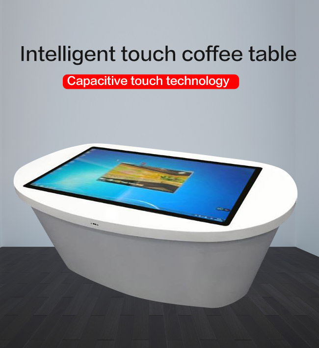 Touch Screen Digital Table LCD Advertising Display Multi Touch Screen Activity Table Kiosk For Coffee Bar Conference
