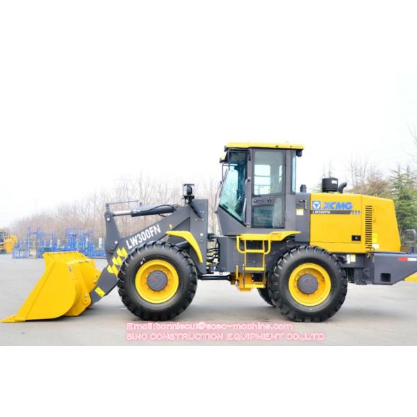 Mini Compact Construction Wheel Loader LW300FN 3 Ton With 1.8 CBM Bucket