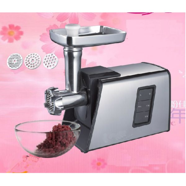 Electric household multi-function meat grinder 300W Meat Grinder with Reverse Function and Detachable Aluminum Tube