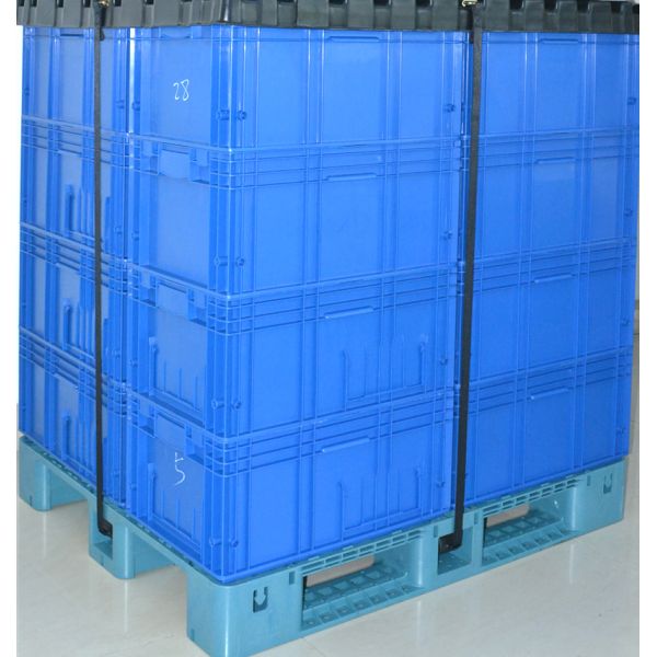 24.1L Solid Plastic Turnover Box The Ultimate Storage Turnover Solution Space Utilization