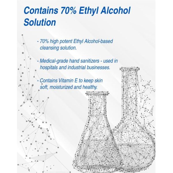 Transparent Antibacterial Hand Sanitizer , Medical Grade Hand Sanitizer Moisturizing