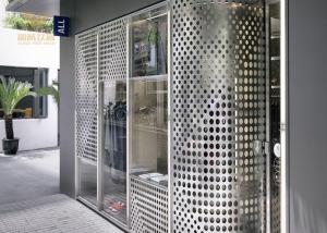 Construction Slotted Aluminum Metal Sheet Customization