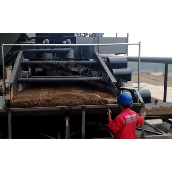 Bucket Double Wheel Sand Washing Equipment Construction Applied Compact Connection