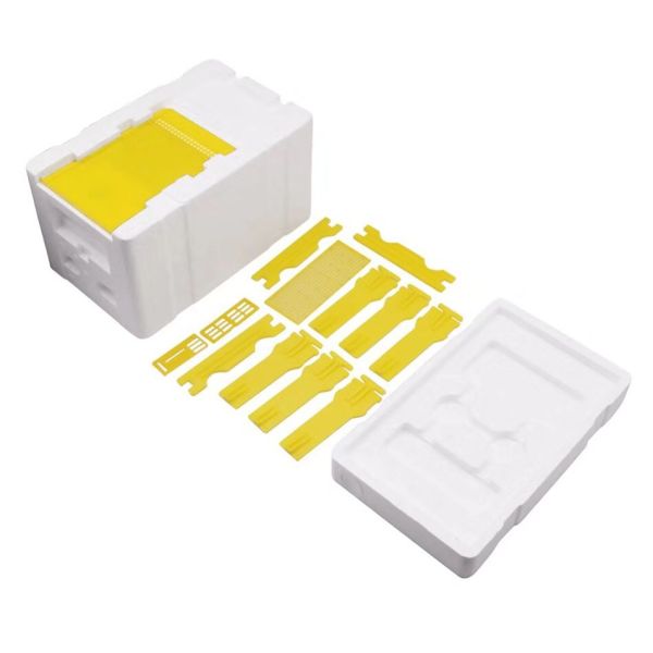 Single Layer Foam Bee Hive Equipment Mating Breeding Box Beekeeping Queen Rearing